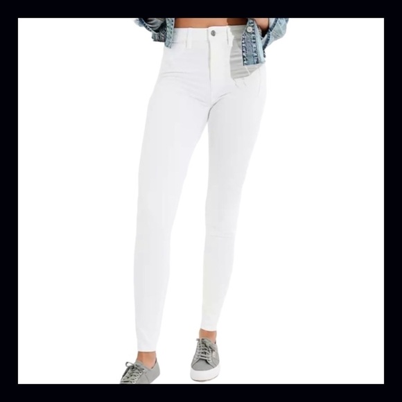 American Eagle White Next Level High-Waisted Jegging Size 6 Short - Picture 1 of 9